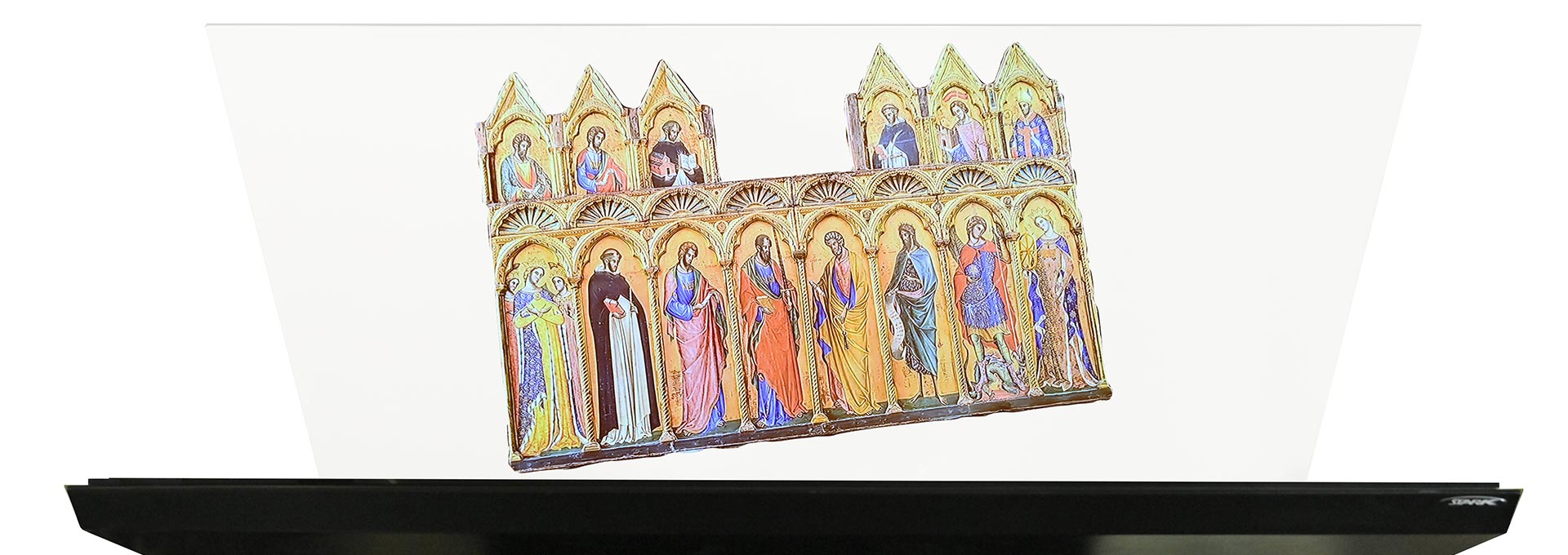 Ologramma, Ologrammi interattivi 3d, ologramma a telaio aperto, ologramma 3d